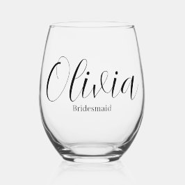 Vaso De Vino Bridesmaid Drinkware