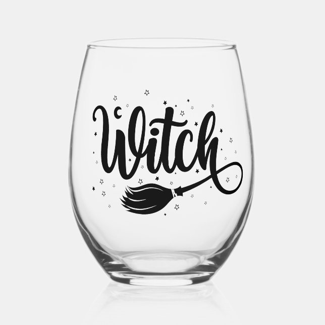Vaso De Vino Bruja (Anverso)