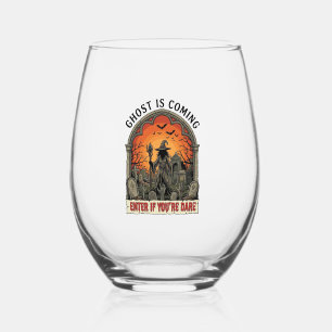 Vaso De Vino Bruja Cementerio Manos Zombie Halloween Llega Fant