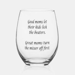 Vaso De Vino Buenas Madres Grandes Madres