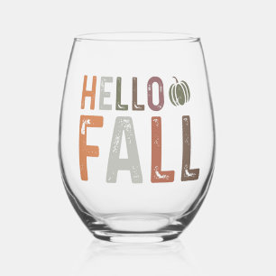 Vaso De Vino Bueno, hola otoño
