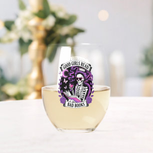 Vaso De Vino Buenos Chicas leen libros malos