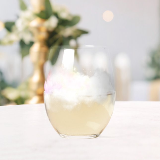 Vaso De Vino CABEZA EN LA VUELA DE VINO DE LAS NUBES | m3galler (Insitu (Boda))