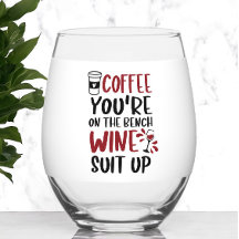 Café estás en el banco de vino