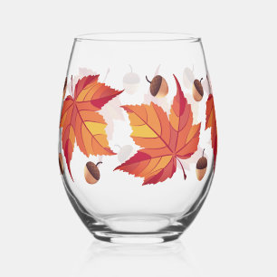 Vaso De Vino Caídos Rusos y oligarquía de hojas rojas