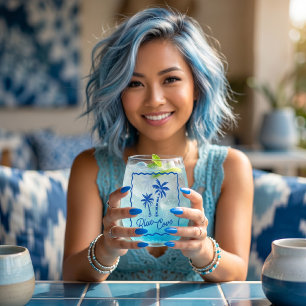 Vaso De Vino Cala Azul