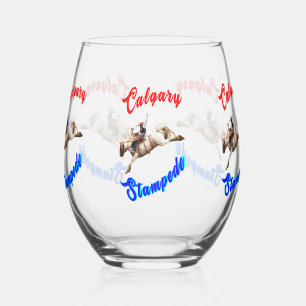 Vaso De Vino Calgary Canada Horses July Riders Calgary Stampede