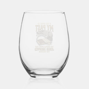 Vaso De Vino Camiseta Cristiana Mi Pasado Jesús Retiró Los Carg