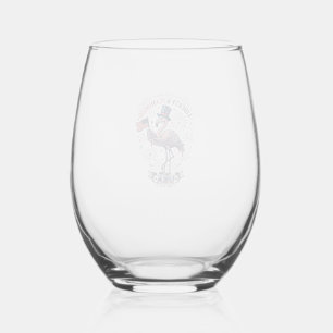 Vaso De Vino Camiseta de diseño de grabado vintage de flamenco 