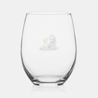 Vaso De Vino Camiseta Divertida Fácilmente Distraído Por Perezo