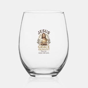 Vaso De Vino Camiseta Vintage Jesus Bowling Gráfico Cristiano_1