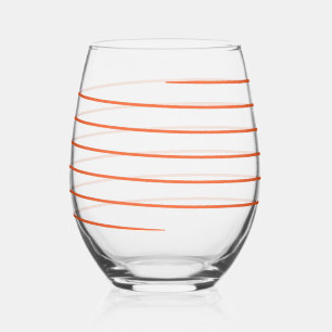 Vaso De Vino Candy Can Naranja Gafas De Vino Rastreado