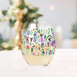Vaso De Vino Carnaval