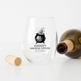 Vaso De Vino Cauldron de Halloween poción mágica divertida