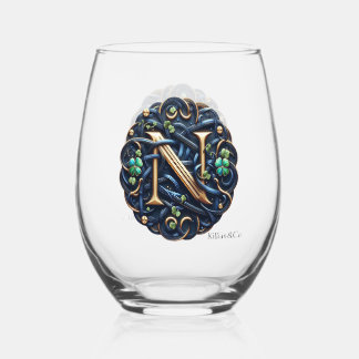 Vaso De Vino Celtic Stemless Whine Glass Set