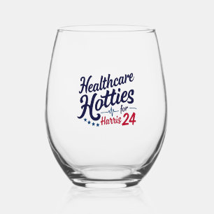 Vaso De Vino Centros de salud para la elección de Harris 24 Kam