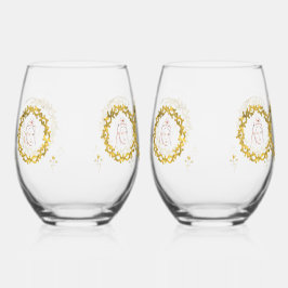 Vaso De Vino Ceremonia de matrimonio feliz
