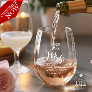Vaso De Vino Chiste de vino para despedida de soltera