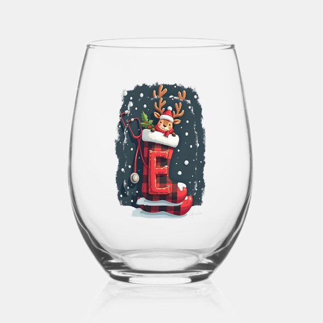 Vaso De Vino Christmas  (Anverso)