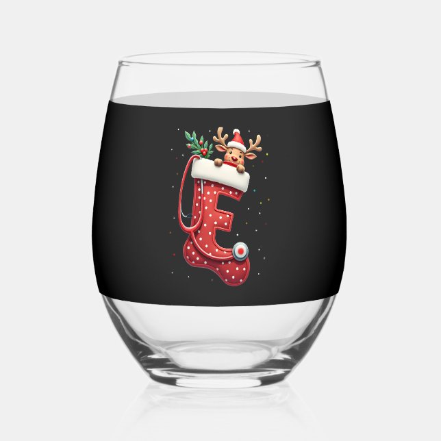 Vaso De Vino Christmas (4) (Anverso)