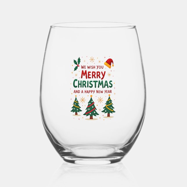 Vaso De Vino Christmas Christmas Christmas Christmas Christmas  (Anverso)