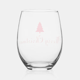 Vaso De Vino Christmas glass