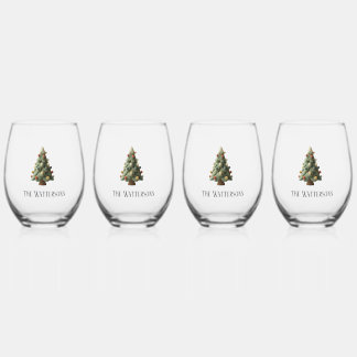 Vaso De Vino Christmas Holiday