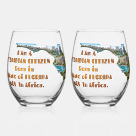 Vaso De Vino Ciudadano Floridano