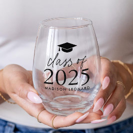 Vaso De Vino Clase moderna de graduación en 2025