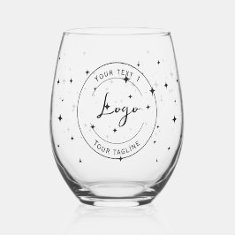 Vaso De Vino Clientes corporativos su logotipo Bulk gifts Steml