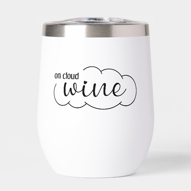 Vaso de vino Cloud (Frente)