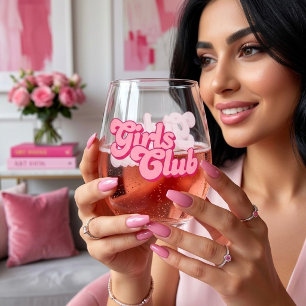 Vaso De Vino Club de Chicas