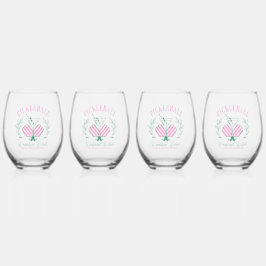 Vaso De Vino Club de Cócteles de Pickleball