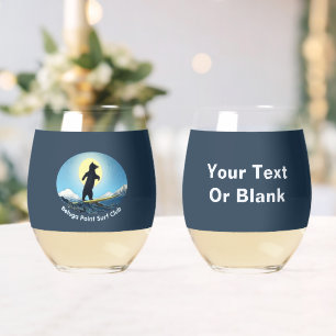 Vaso De Vino Club de Surf Beluga Point
