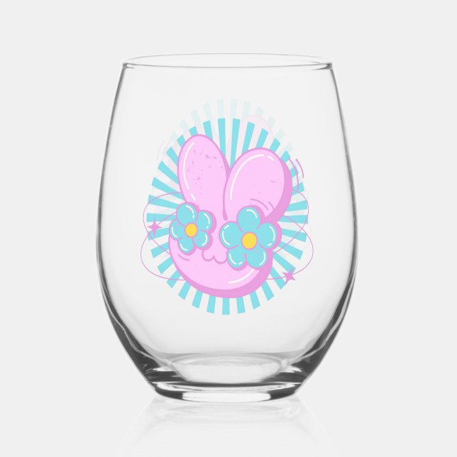 Vaso De Vino Conejo (Anverso)