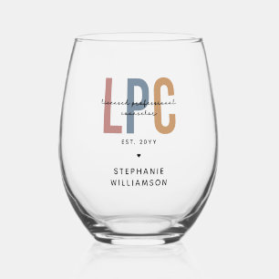 Vaso De Vino Consejero Profesional con Licencia de personalizad