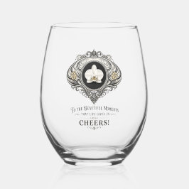 Vaso De Vino copa de vino brindis orquídea