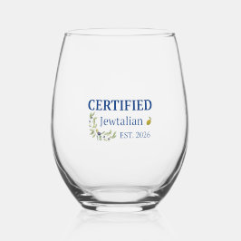 Vaso De Vino Copa de vino certificada judío-italiana