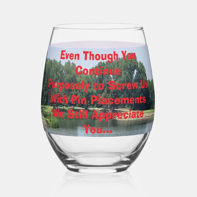 Vaso De Vino Copa de vino divertida (Reverso )
