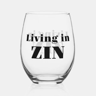 Vaso De Vino Copa de vino Living in Zin