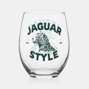 Vaso De Vino Copa de vino sin tallo Jaguar
