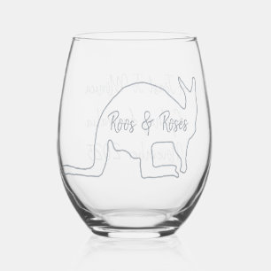 Vaso De Vino Copa de vino sin tallo para despedida de soltera a