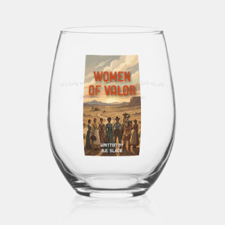 Vaso De Vino Copo de vino de Mujeres de Valor