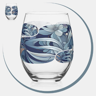Vaso De Vino Copo de vino sin tallo Dumuzi