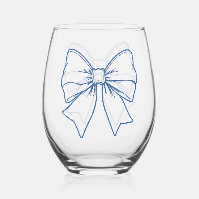 Vaso De Vino Corbata (Anverso)