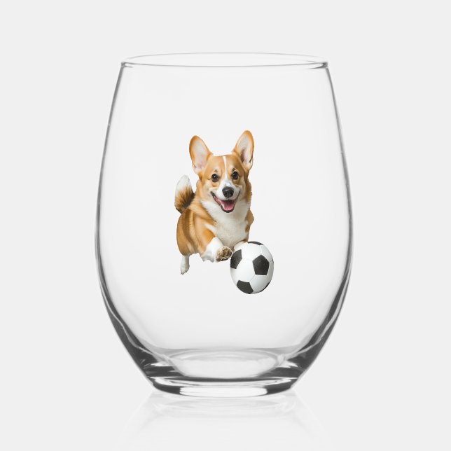 Vaso De Vino Corgi (Anverso)