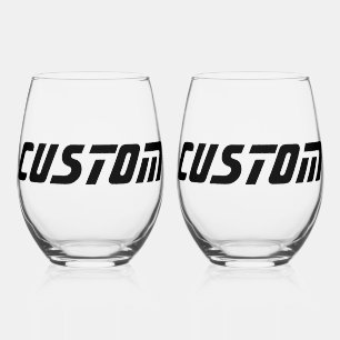Vaso De Vino Crea tu conjunto personalizado de 2