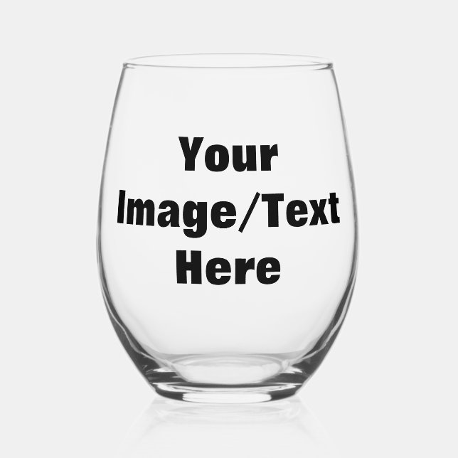 Vaso De Vino Crear el propio (Anverso)