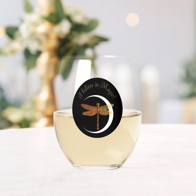 Vaso De Vino ¡Creed en la magia! (Insitu (Boda))