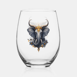 Vaso De Vino Crowned Guardian of the Celestial Gate the elefant